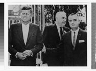 John F. Kennedy, Sam Ervin, and Leo Jenkins